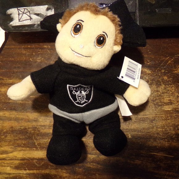 Other - NFL Raiders Vegas Oakland LA 9" plush bean mascot